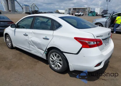 2018 Nissan Sentra Sv из США, поврежденный, VIN 3N1AB7AP8JL629886